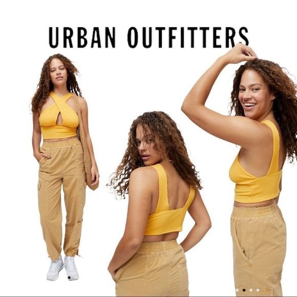 Urban Outfitters boiling point crossed front crop top - Picture 7 of 7